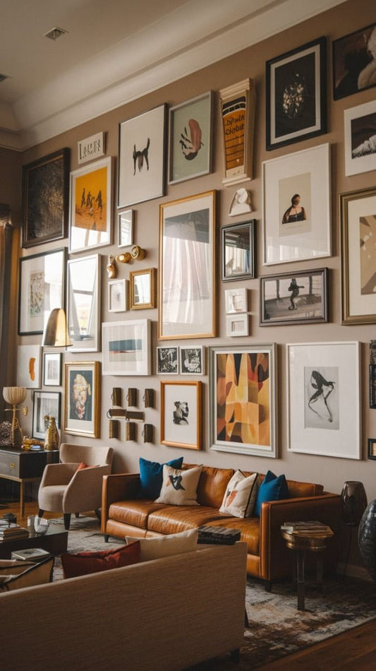 Maximalist Gallery Walls: Bold, Beautiful, and Unapologetically Unique