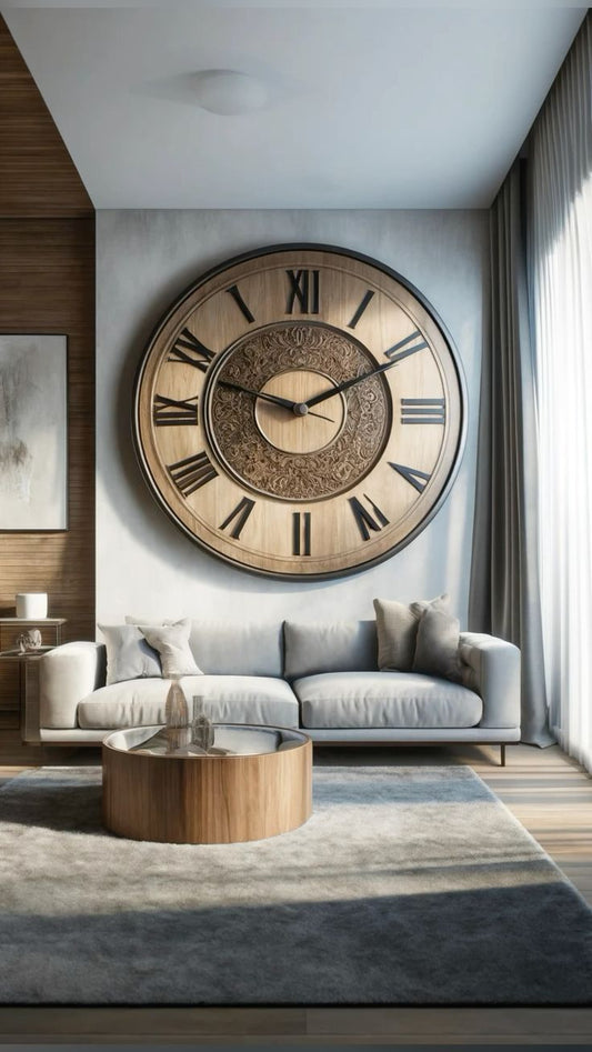Blending Vintage Wall Clocks with Modern Interiors