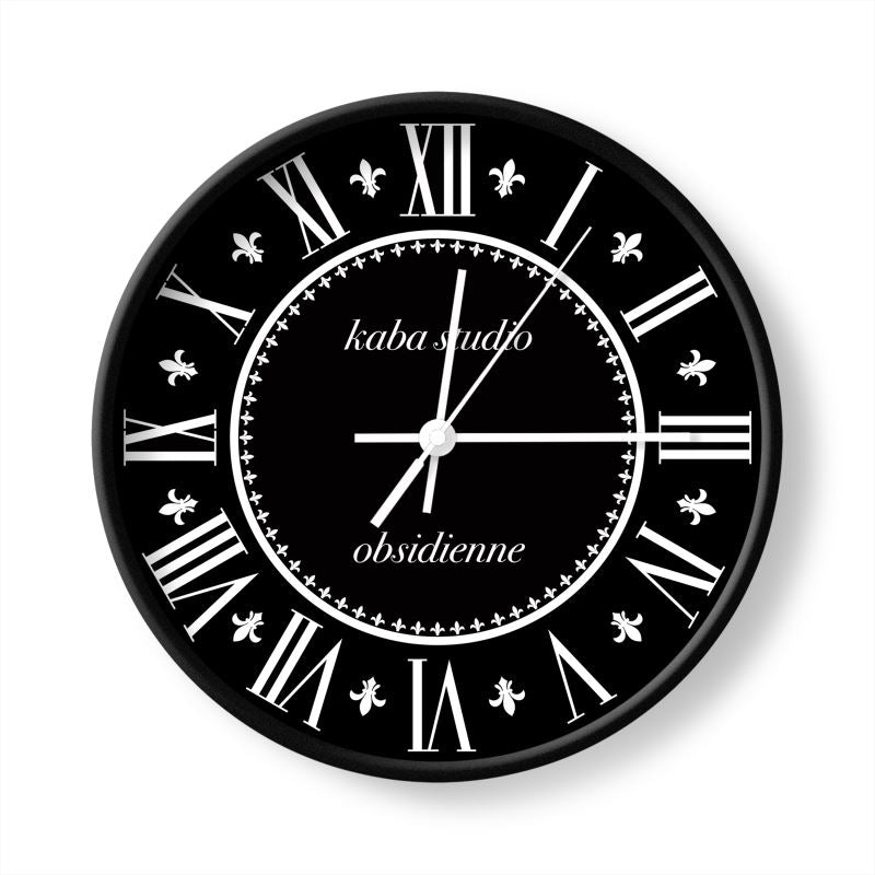 Wall Clock | Obsidienne