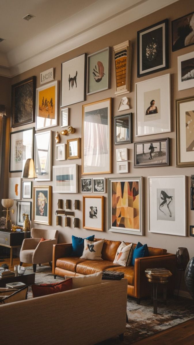 Maximalist Gallery Walls: Bold, Beautiful, and Unapologetically Unique