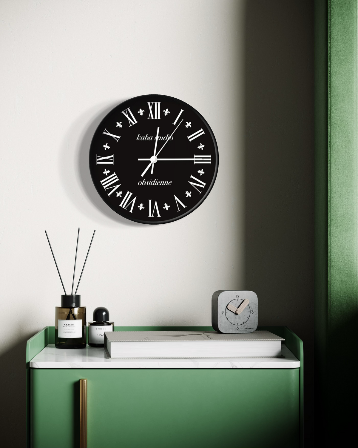 L'horloge Murale | Obsidienne